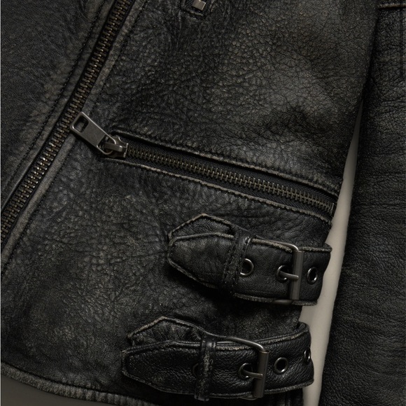 Banana Republic Genuine leather moto jacket - Picture 5 of 11